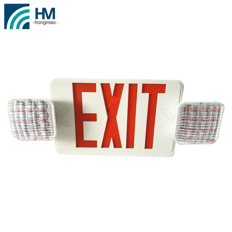 Hongmao High Quality 110V 130V 277V 3W multi-function ABS emergency exit sign light