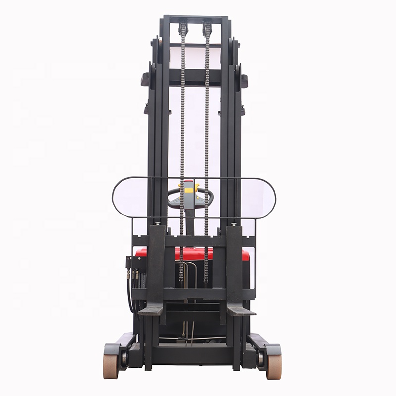 Electric self loading pallet stacker machine