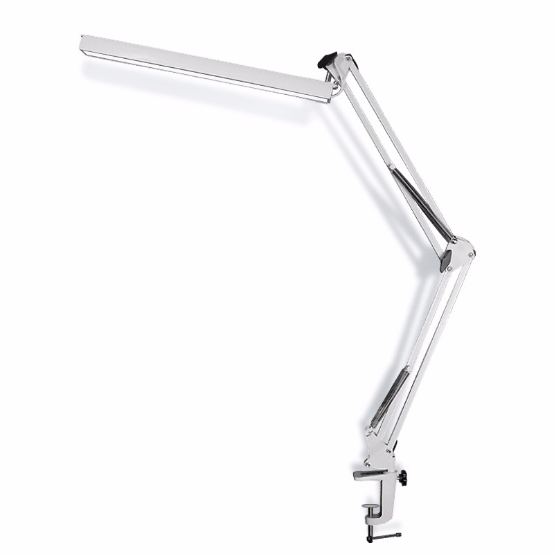 UYLED Flexible Swing Arms USB 3 Levles Brightness LED Clamp Working Light Desk Lamp