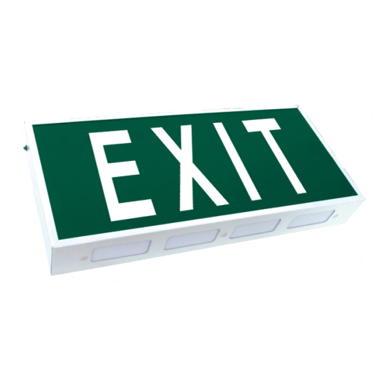 Europe style LED emergency exit light