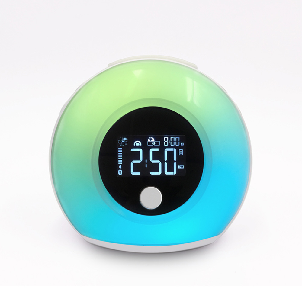 Little Kids Rechargeable Night Colorful Child Smart Sunrise Wake Up Light