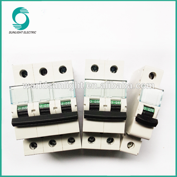 XDX2 series for unfrequented circuit 230V 415V 6KA up to 63A 1P-4P mini circuit breaker mcb