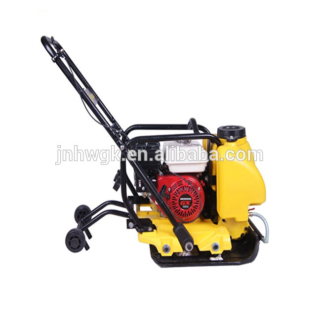 Walking behind Hand vibration roller compactor hydraulic two way plate soil compactor