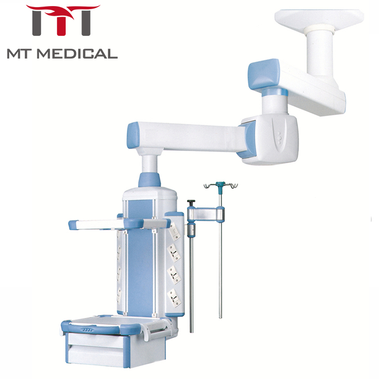 Hospital medical equipment single arm pendant electrokinetic anaesthesia tower