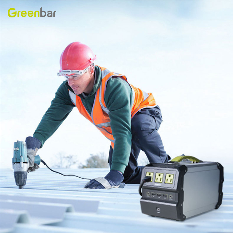 Greenbar Emergency 400w backup Lithium Ion Battery 97200 mAh portable power source