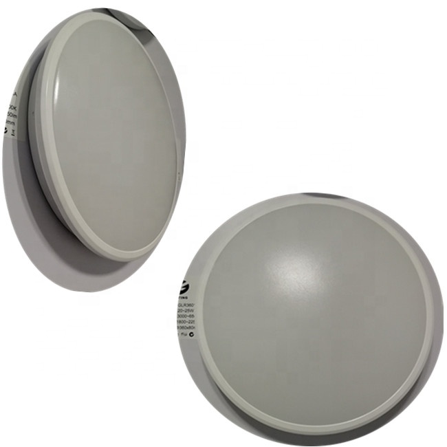 3 hour emergency battery backup 13w/20w/30w flush mount led fixture wide application for night light with motion sensor