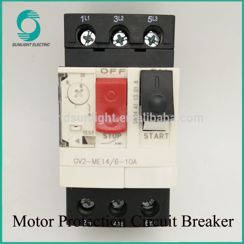 GV2-ME14 GV 6-10A Electrical Manual Starter MPCB Motor Protection Circuit Breaker