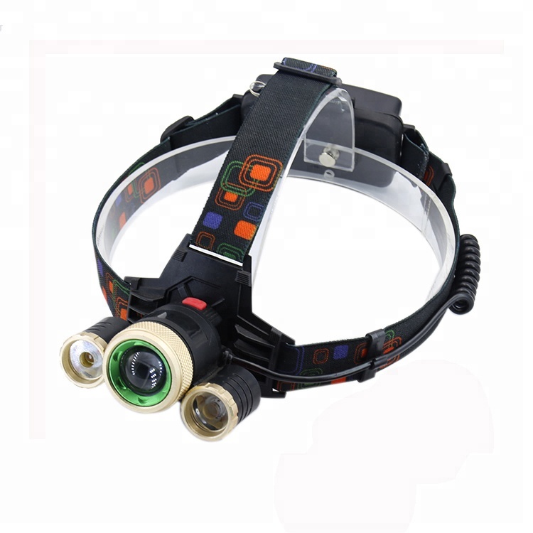 Aluminum Alloy Most Powerful 1000Lumen Zoomable Rechargeable Led Headlamp