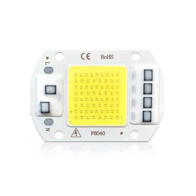 Hot sale AC110V 220V Integrated LED Lamp Chip Green 20W 30W 50W COB Light Beads No-need Driver