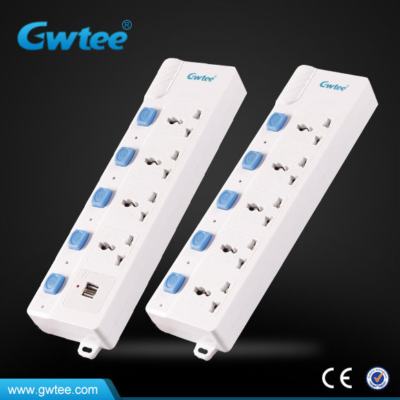 GT-6135 Surge/overload protector switched socket