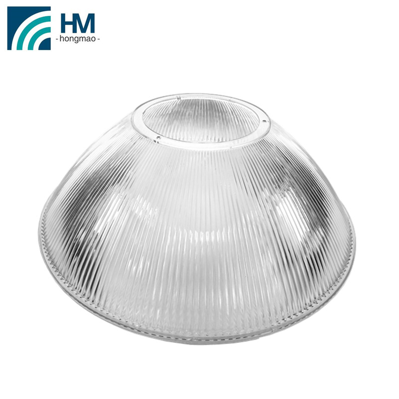 Manufacturering Plastic acrylic led high bay and low bay light diffuser in supermarket lighting