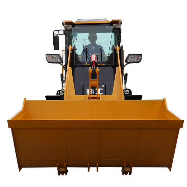 1.5ton telescopic wheel loader with quick attach pallet fork PTO optional