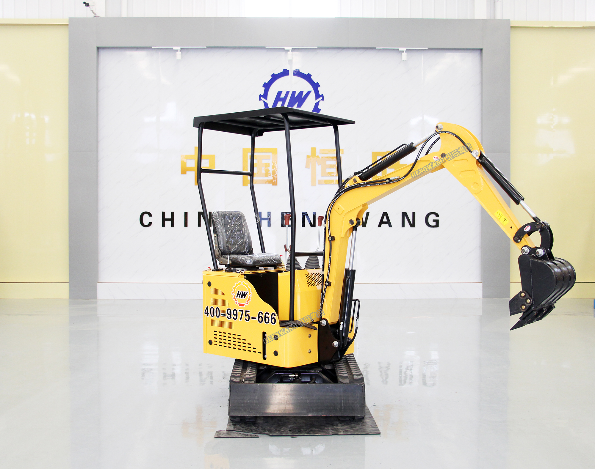 Chinese manufacture 1 ton crawler small digger mini excavator for sale