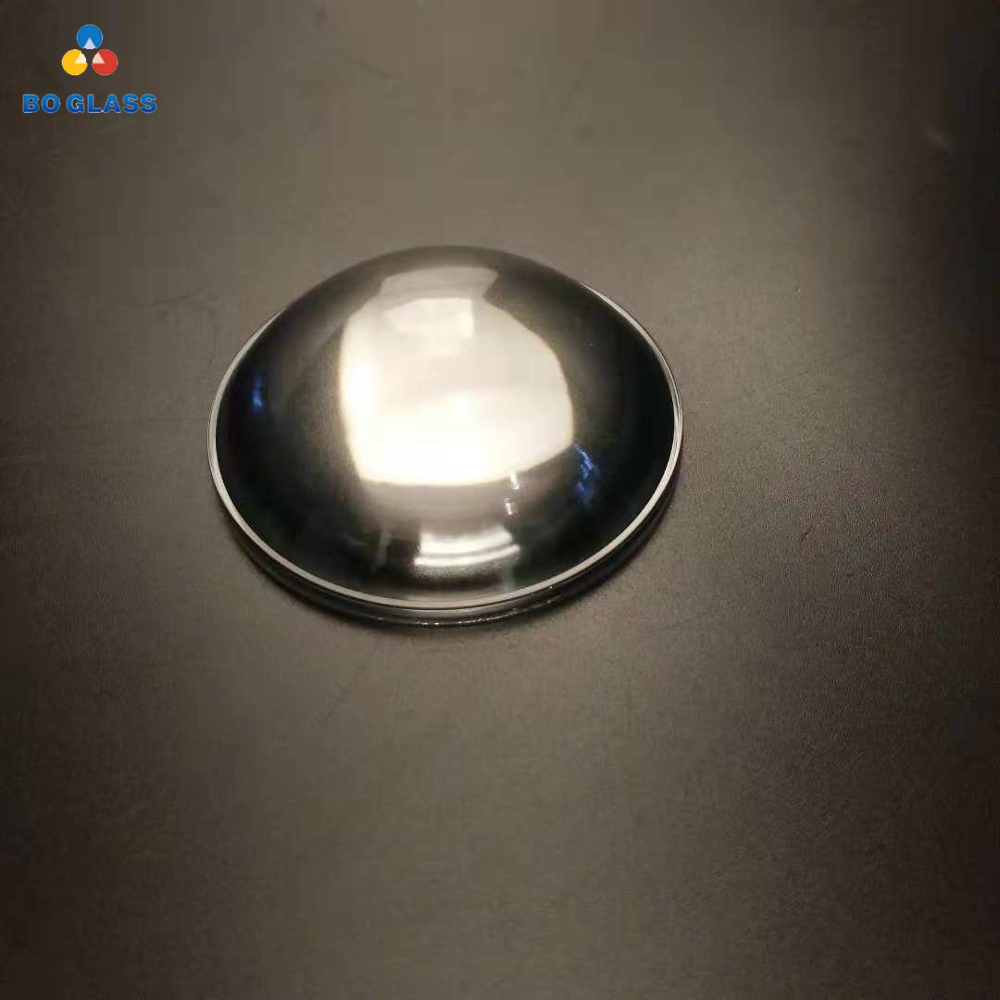 Customized Optical Spherical Dome Magnifying Glass Convex Lens