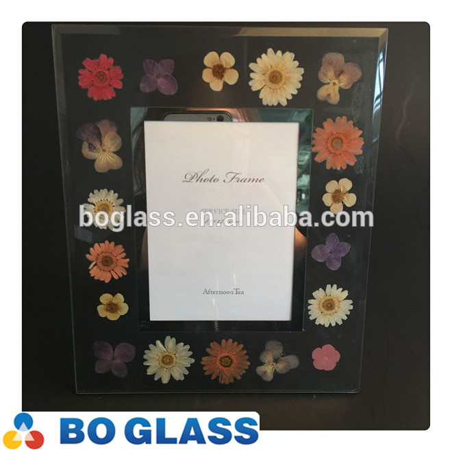 Hot sale double sided glass photo frame in high quality from BO-Glass