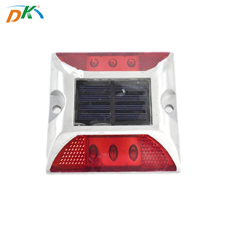 DK Aluminum Alloy Solar Led Road Stud Flashing Light Wholesaler