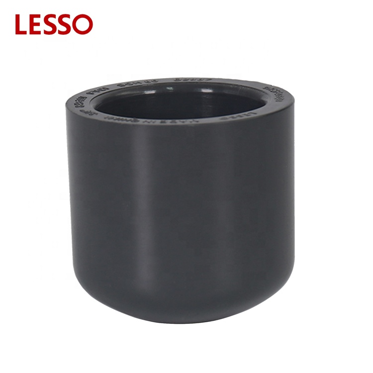 LESSO ASTM standard PVC SCH 80 Schedule 80 fittings cap