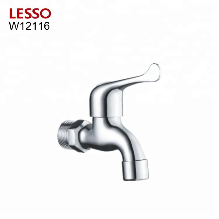 LESSO W12116 Nickel Plated Brass Washing Machine Tap