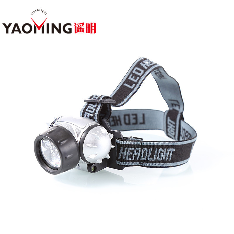 Plastic with 7 led AAA Battery headlamp cheap electronic promotional gifts