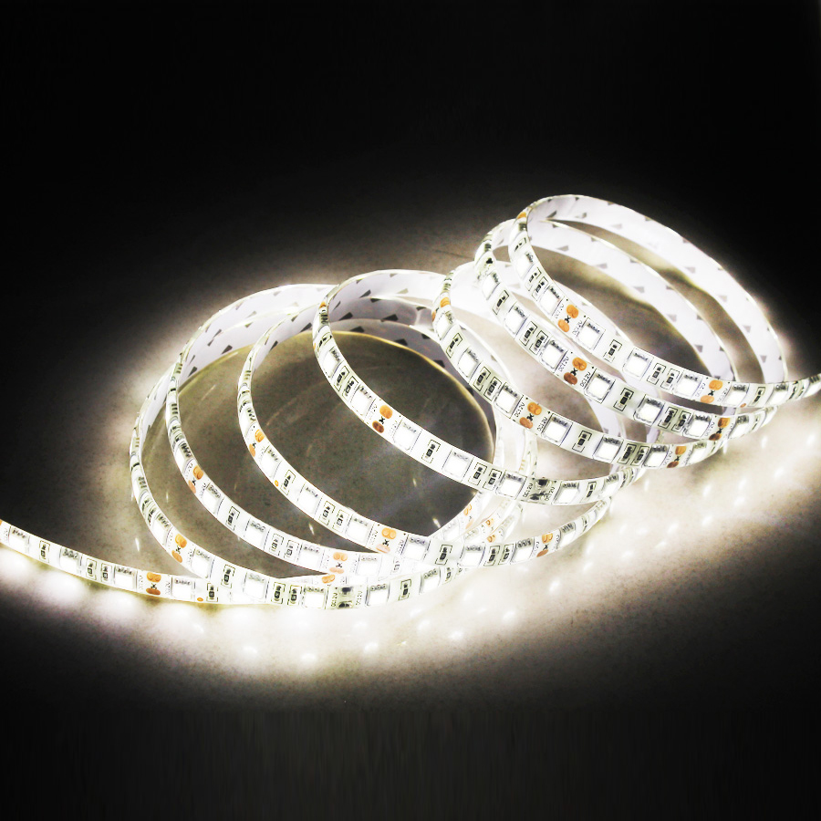5M LED 5050 IP65 Waterproof 60LED/M DC12V Flexible LED RGB Warm Cool White led strip light