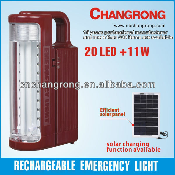 rechargeable emergency led light with fluorescent tube