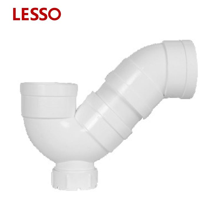 LESSO PVC-U Drainage Pipe Fittings Long P Trap