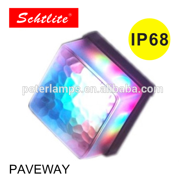 PAVEWAY RGB Outdoor Multicolor glass led paveway light