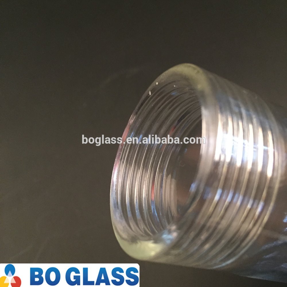 Borosilicate Glass tube with G9 screw for lighting