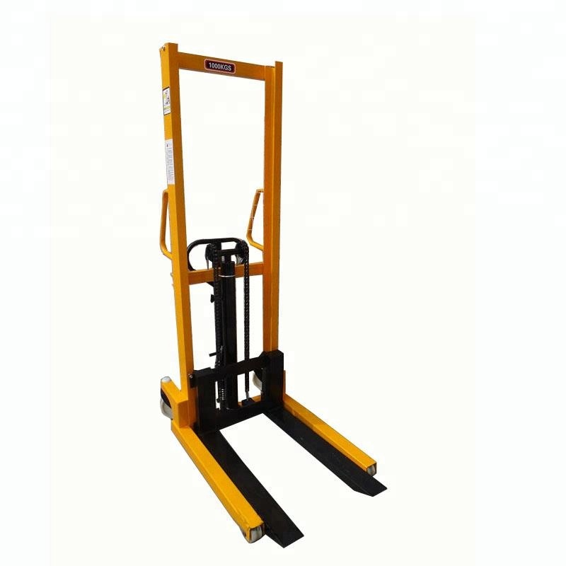 China manual Lifter/Hydraulic mini pallet stacker