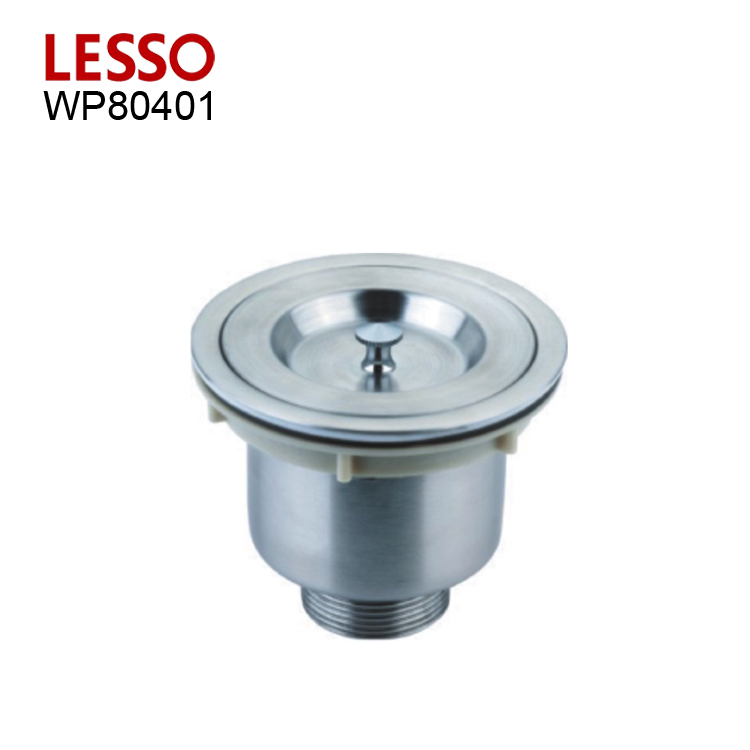 LESSO WP80401 chrome polished sanitary liquid domestic basin floor