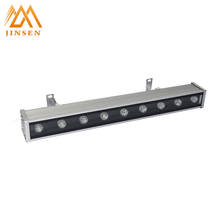 Aluminum glass  ip65 Controller control high lumen 12w RF rgb led wall washer