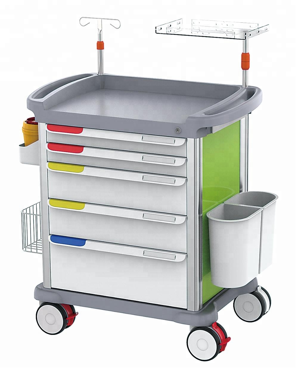 Cheap Hospital Italian Design Emergency Trolley