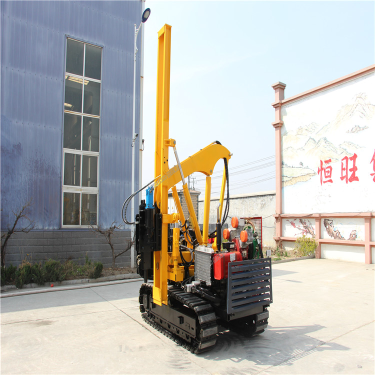 diesel hammer pile driver machine photovoltaic pile driver for  sale