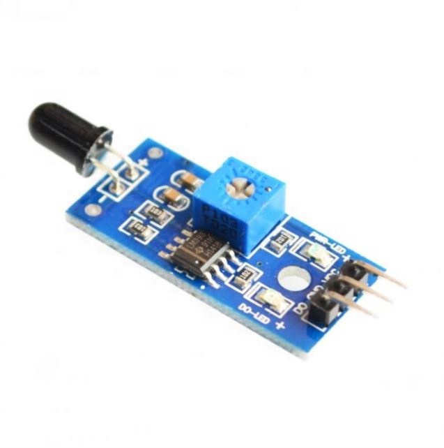 IR Flame Sensor Module Detector Smartsense For Temperature Detecting Suitable