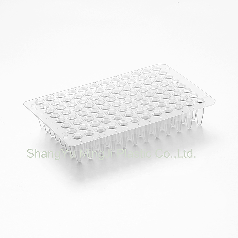Lab supplier 96*0.2ml 96 well plastic pcr plates