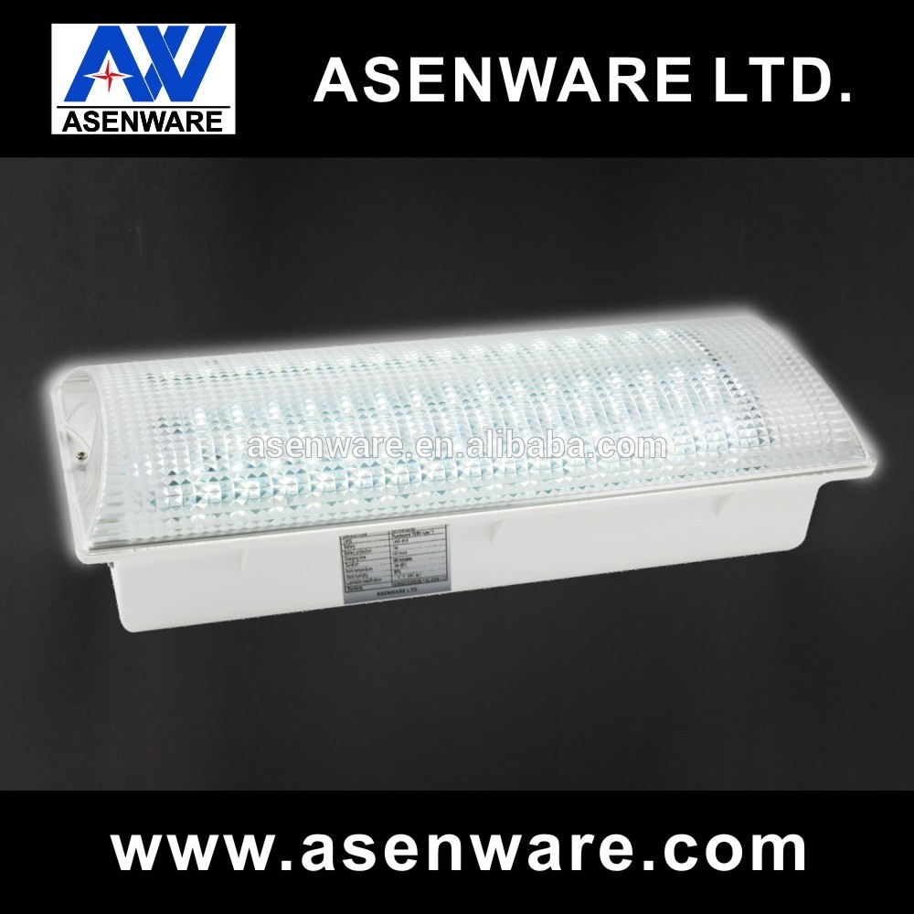 Rechargeable battery led panel emergency lighting symbols