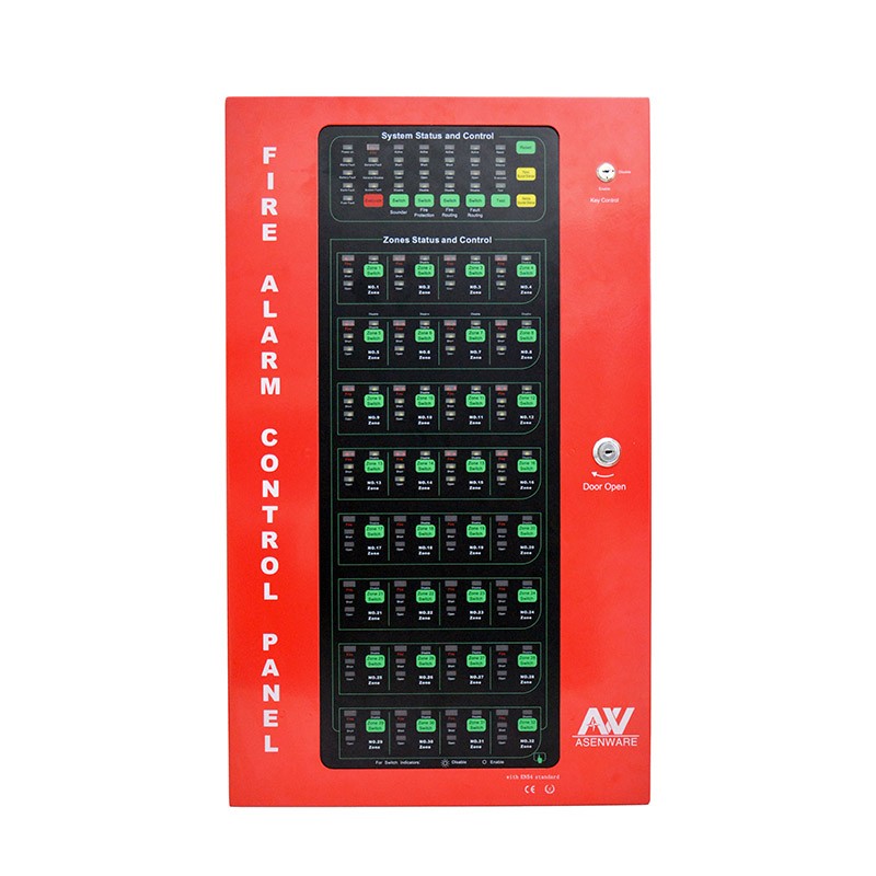 LPCB Approved Conventional Fire Alarm Control Panel 12 Zone