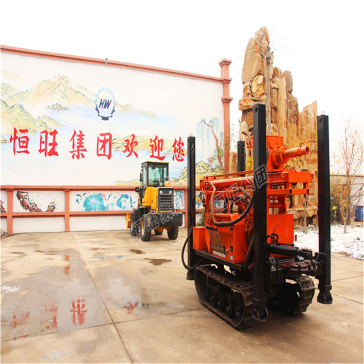 portable well drilling rig 200m small hydraulic water well drilling machine