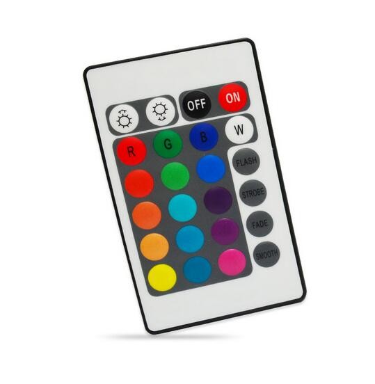 DC 5V-24V 24 keys IR wireless remote control rgb LED controller