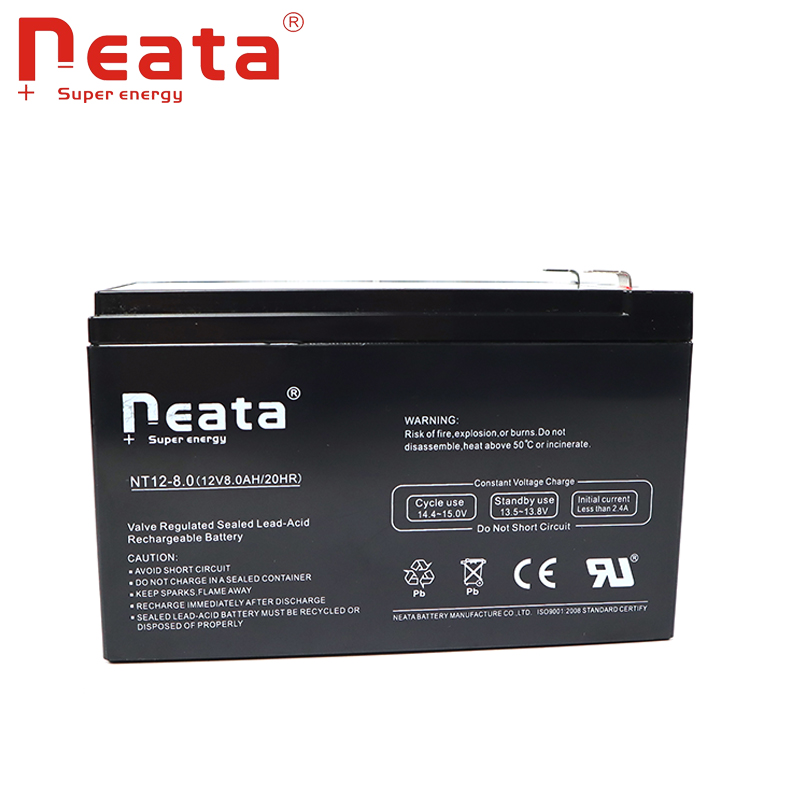 12V8.0ah wholesale rechargeable lead acid battery in storage batteries
