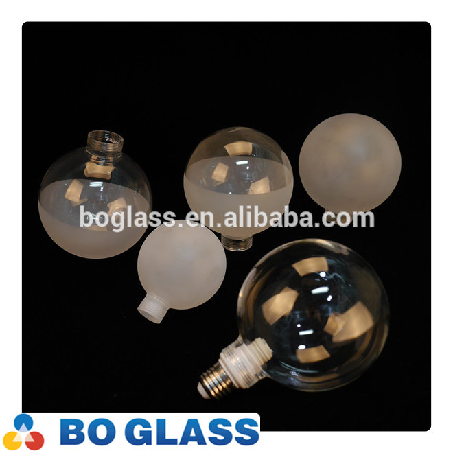 Hot sale custom clear lighting glass bulb in high quality from factory