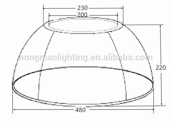 UFO Light 16'' 19'' 60 degree beam angle Round Shape profoto reflector pc diffuser