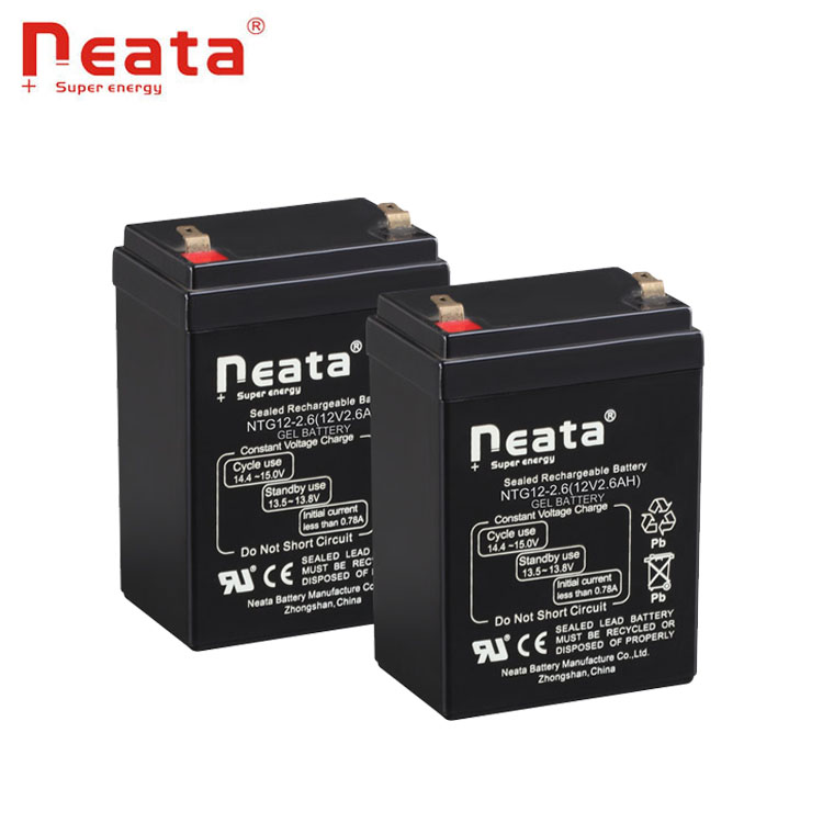 2.6ah rechargeable 12v lead acid battery for automatic door system