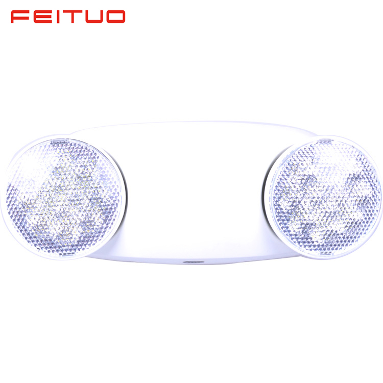 Fire resistant dual head emergency led light