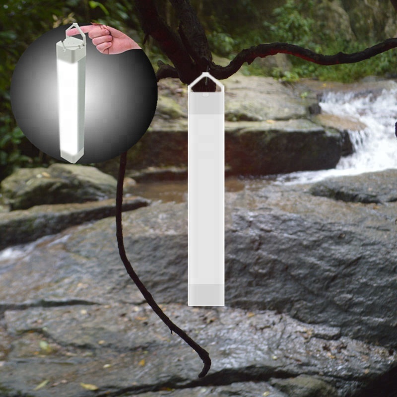 Factory Rechargeable Portable Lamp with USB  solar power emergency led camping tent  lights