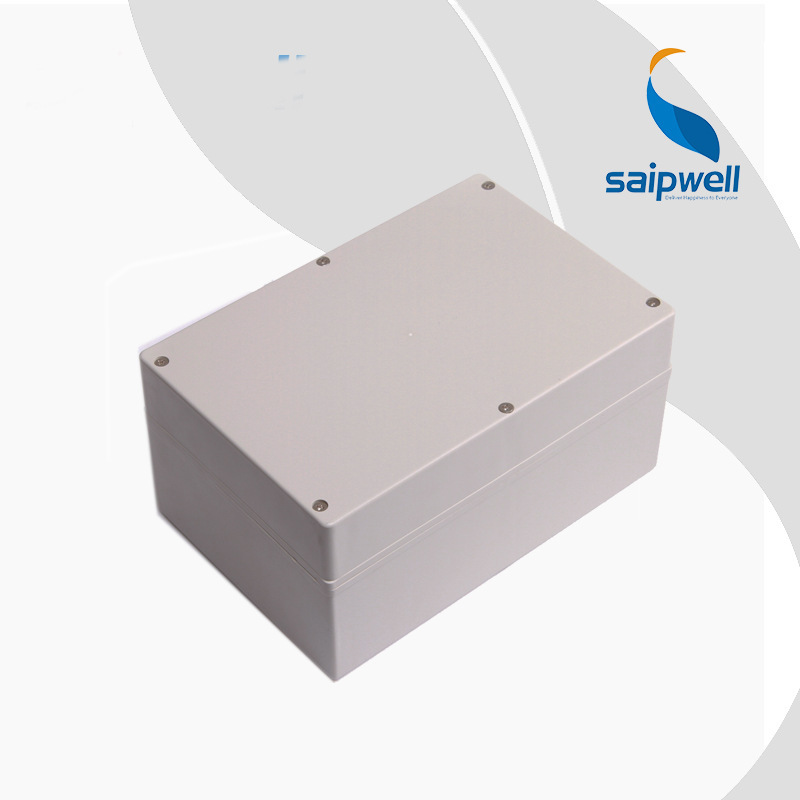 SAIPWELL Y IP66 SP-F21H ABS Anti-Static Plastic Economic Type Electrical Device Outdoor Use Din Rail Mounting Enclosures