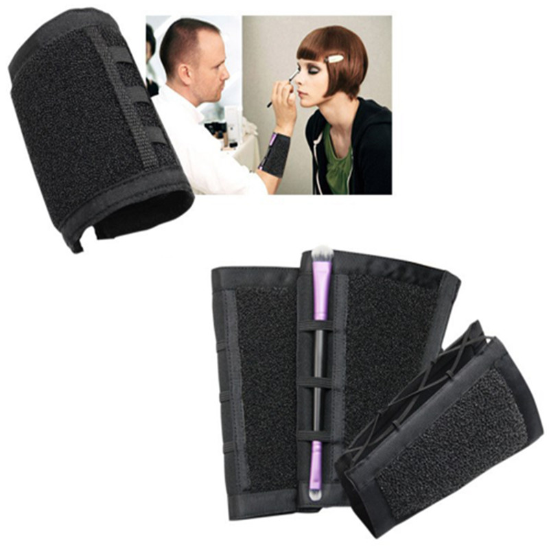 Professional Clean Armband Sponge  Eye-shadow Cleaning Makeup Brush Washing Tool