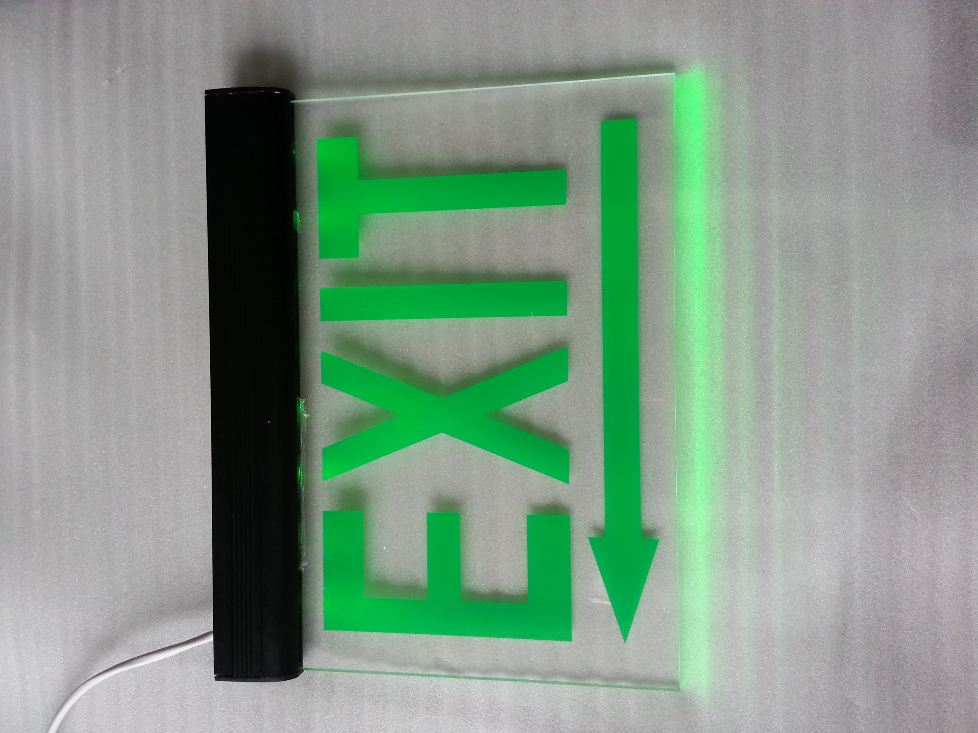 Modern Design Exit Emergency Light Combo (DSL008BM)