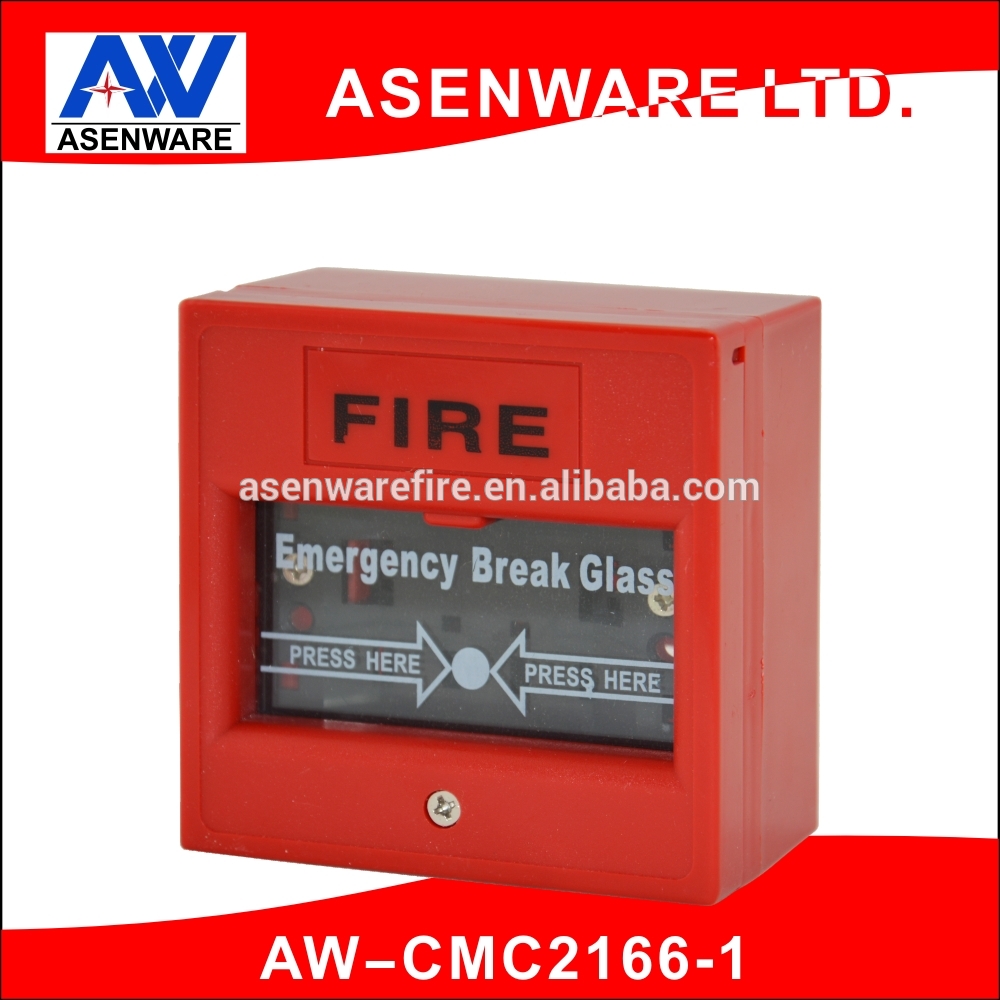 break glass panic button fire alarm