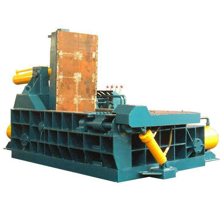 China HW Mobile Horizontal Automatic Waste Car Hydraulic Scrap Metal Baler Machine